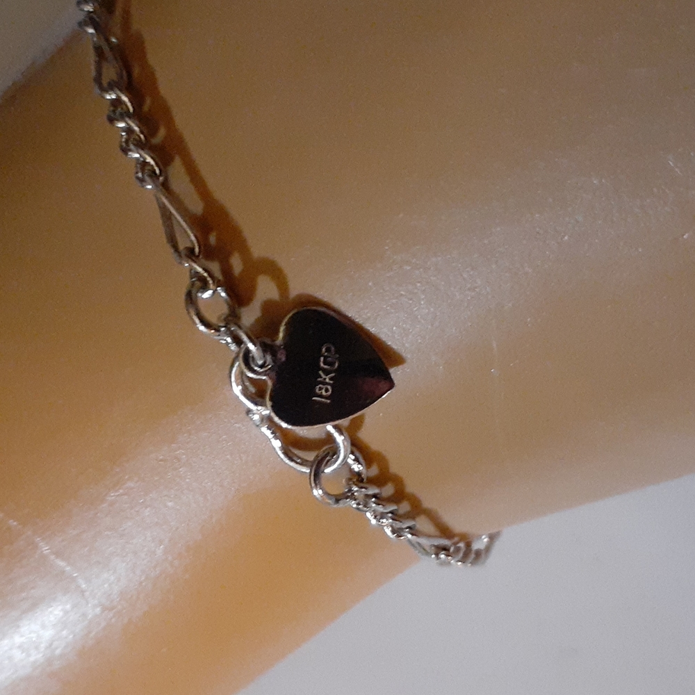 VTG Saint Patties Day 18kt GP Kitty Bracelet - Picture 8 of 8